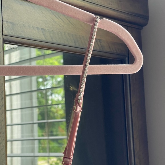 For Love and Lemons Shai Lace Gown in Blush Pink with Rhinestone Detail NWT - Picture 12 of 16